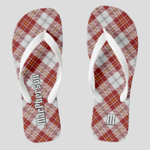 Clan MacPherson Red Dress Tartan Flip Flops