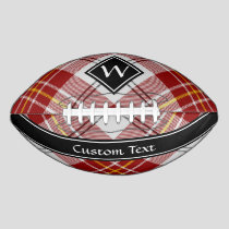 Clan MacPherson Red Dress Tartan Football