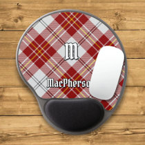 Clan MacPherson Red Dress Tartan Gel Mouse Pad