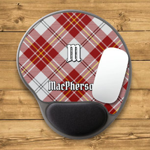 Clan MacPherson Red Dress Tartan Gel Mouse Pad