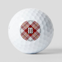 Clan MacPherson Red Dress Tartan Golf Balls