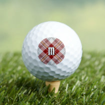 Clan MacPherson Red Dress Tartan Golf Balls