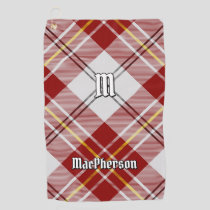 Clan MacPherson Red Dress Tartan Golf Towel