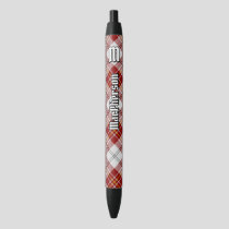 Clan MacPherson Red Dress Tartan Ink Pen