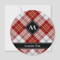 Clan MacPherson Red Dress Tartan Invitation