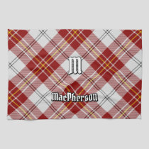 Clan MacPherson Red Dress Tartan Kitchen Towel