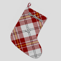 Clan MacPherson Red Dress Tartan Large Christmas Stocking