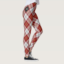 Clan MacPherson Red Dress Tartan Leggings