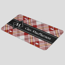 Clan MacPherson Red Dress Tartan License Plate