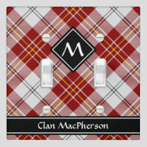 Clan MacPherson Red Dress Tartan Light Switch Cover