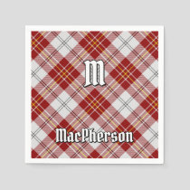 Clan MacPherson Red Dress Tartan Napkins
