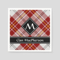 Clan MacPherson Red Dress Tartan Napkins