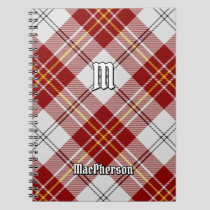 Clan MacPherson Red Dress Tartan Notebook