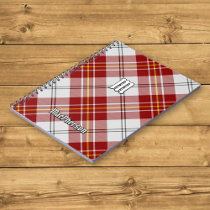 Clan MacPherson Red Dress Tartan Notebook