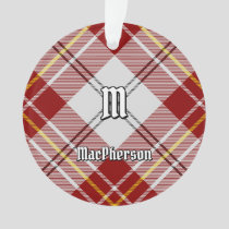 Clan MacPherson Red Dress Tartan Ornament