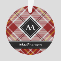 Clan MacPherson Red Dress Tartan Ornament