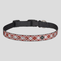 Clan MacPherson Red Dress Tartan Pet Collar
