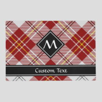 Clan MacPherson Red Dress Tartan Placemat