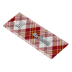 Clan MacPherson Red Dress Tartan Ruler