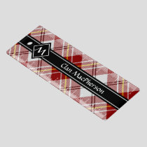 Clan MacPherson Red Dress Tartan Ruler