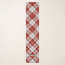 Clan MacPherson Red Dress Tartan Scarf