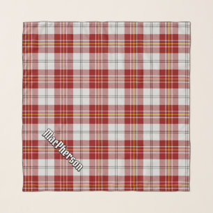 Clan MacPherson Red Dress Tartan Scarf