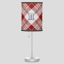 Clan MacPherson Red Dress Tartan Table Lamp