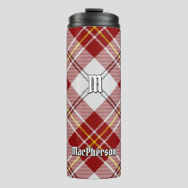 Clan MacPherson Red Dress Tartan Thermal Tumbler