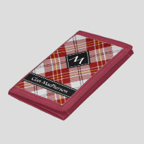 Clan MacPherson Red Dress Tartan Trifold Wallet