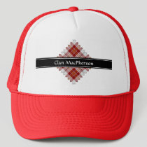 Clan MacPherson Red Dress Tartan Trucker Hat