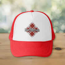 Clan MacPherson Red Dress Tartan Trucker Hat
