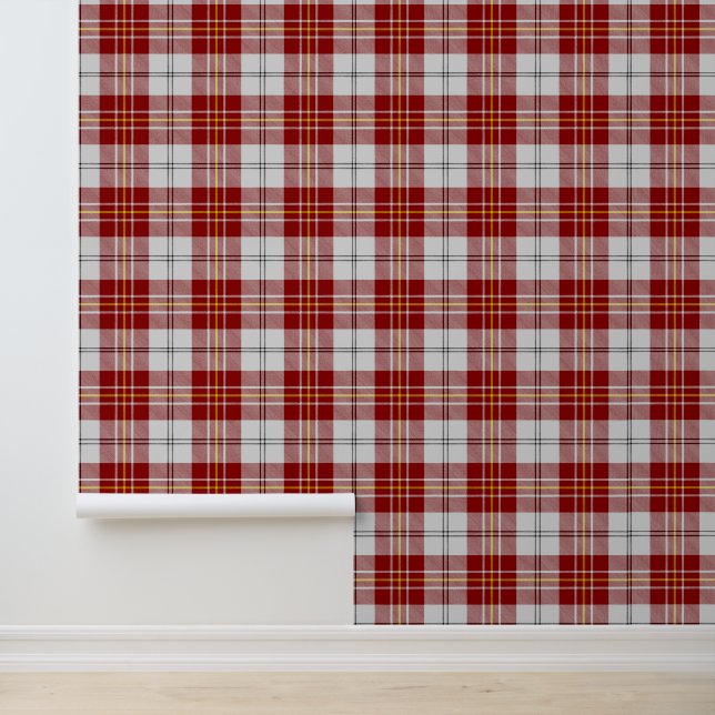 Clan MacPherson Red Dress Tartan Wallpaper (Application)