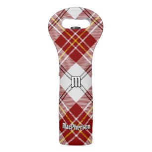 Clan MacPherson Red Dress Tartan Wine Bag