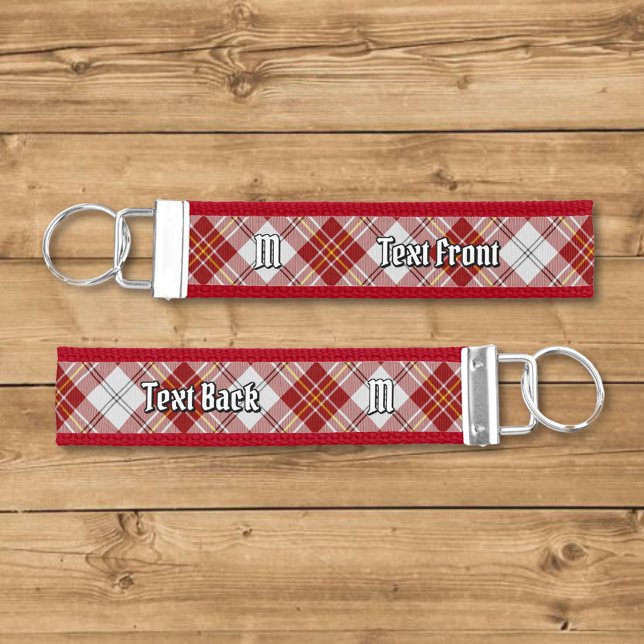 Clan MacPherson Red Dress Tartan Wrist Keychain (Creator Uploaded)