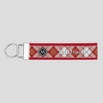 Clan MacPherson Red Dress Tartan Wrist Keychain