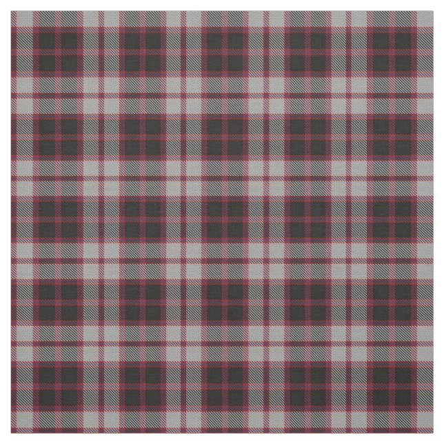 Clan MacPherson Scottish Tartan Plaid Fabric (Swatch)