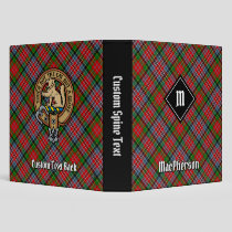 Clan MacPherson Tartan 3 Ring Binder