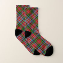 Clan MacPherson Tartan All-Over-Print Socks