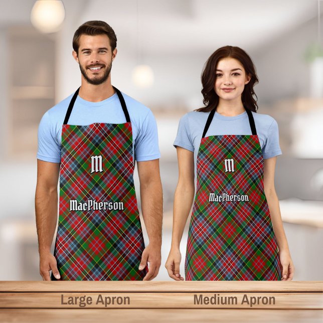 Clan MacPherson Tartan Apron (Creator Uploaded)