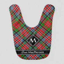 Clan MacPherson Tartan Baby Bib
