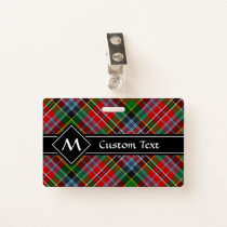 Clan MacPherson Tartan Badge