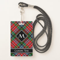 Clan MacPherson Tartan Badge