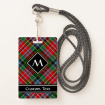 Clan MacPherson Tartan Badge