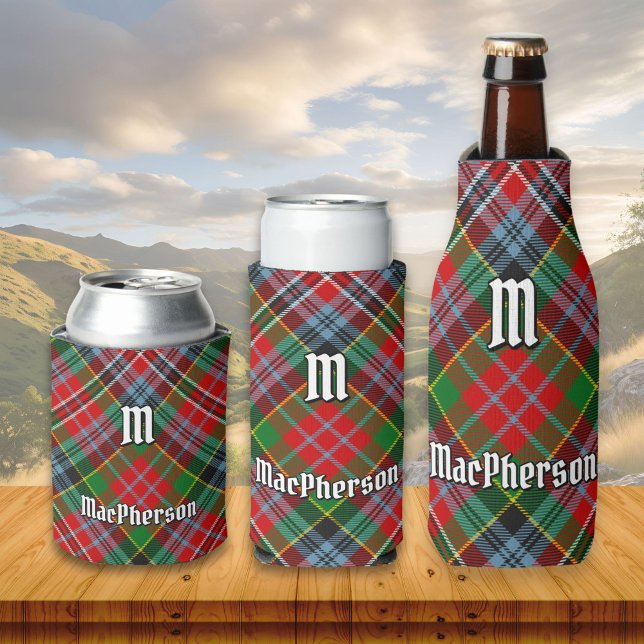 Clan MacPherson Tartan Can Cooler (Creator Uploaded)