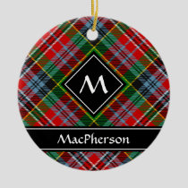 Clan MacPherson Tartan Ceramic Ornament