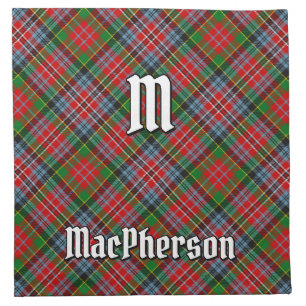 Clan MacPherson Tartan Cloth Napkin