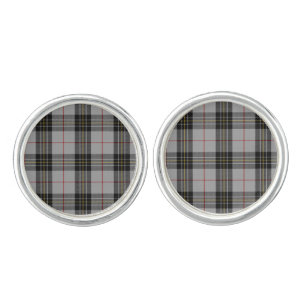 Clan MacPherson Tartan Cufflinks