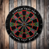 Clan MacPherson Tartan Dart Board