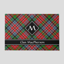 Clan MacPherson Tartan Doormat