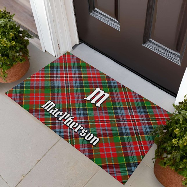 Clan MacPherson Tartan Doormat (Creator Uploaded)